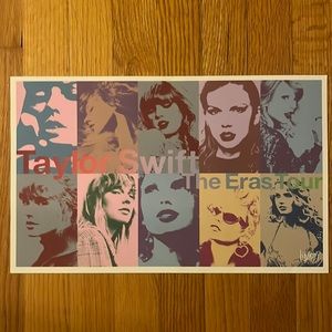 Taylor Swift Eras Tour Poster